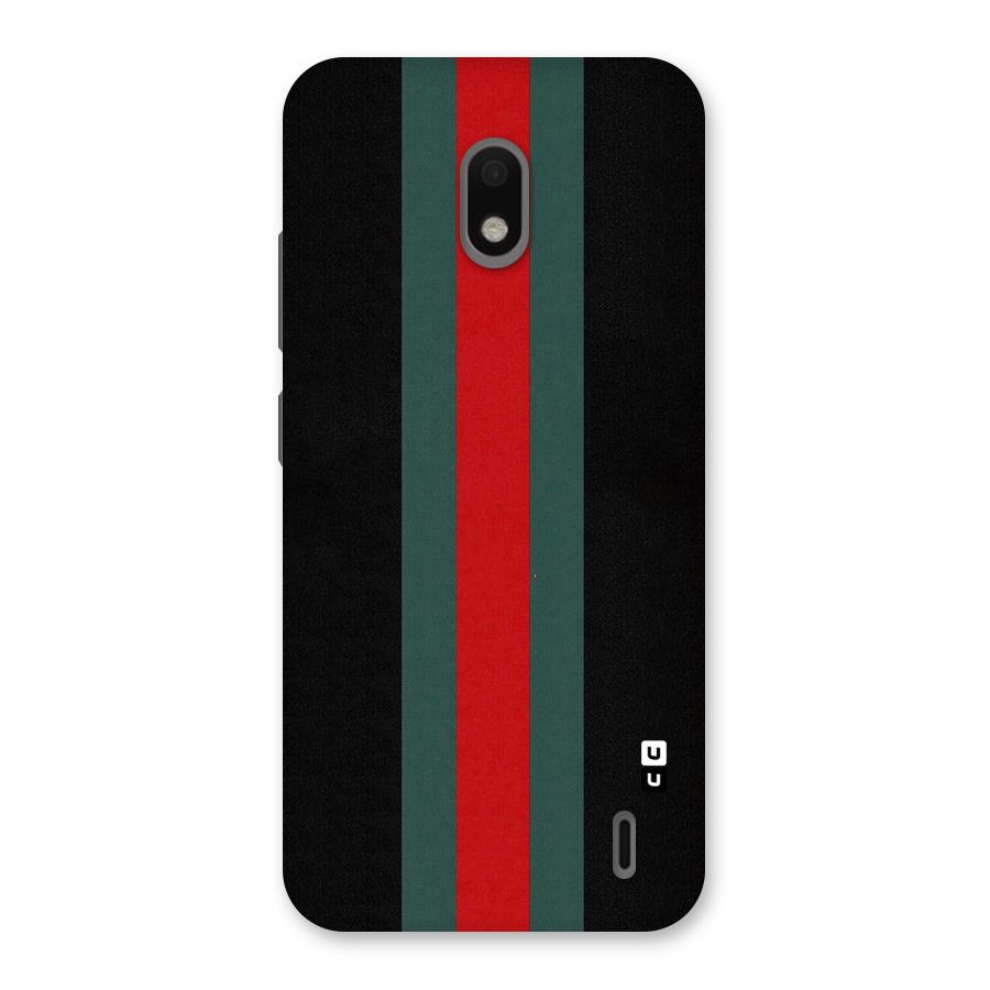 Basic Colored Stripes Back Case for Nokia 2.2
