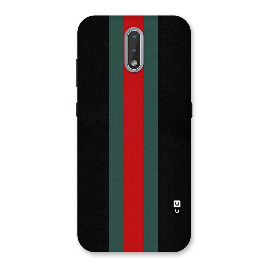 Basic Colored Stripes Back Case for Nokia 2.3