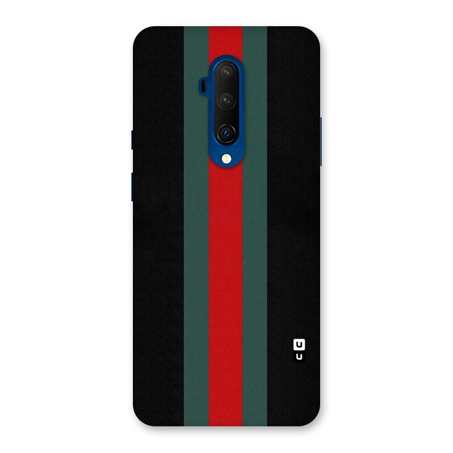 Basic Colored Stripes Back Case for OnePlus 7T Pro