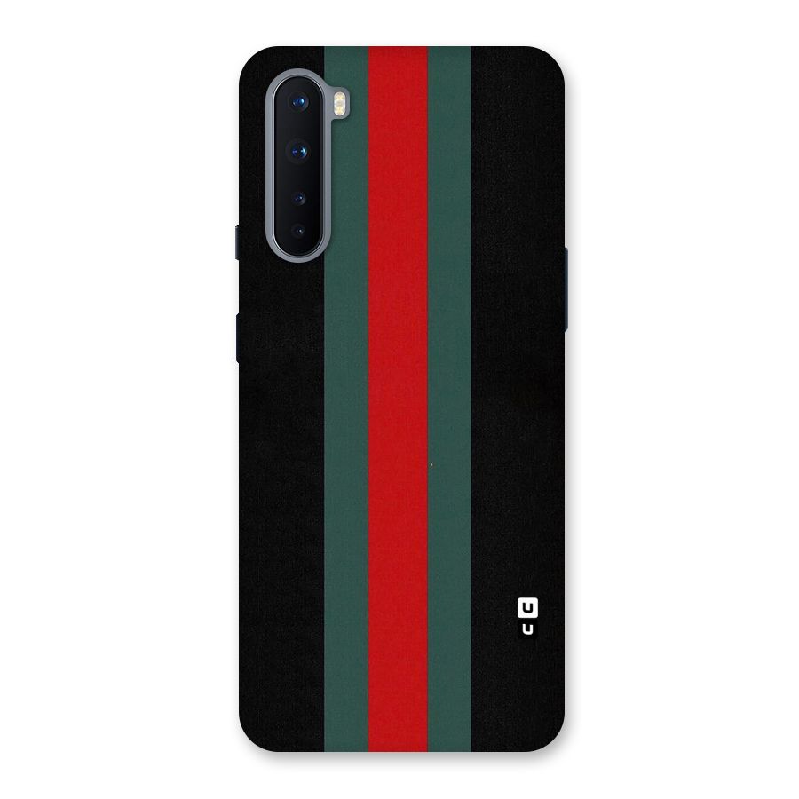 Basic Colored Stripes Back Case for OnePlus Nord