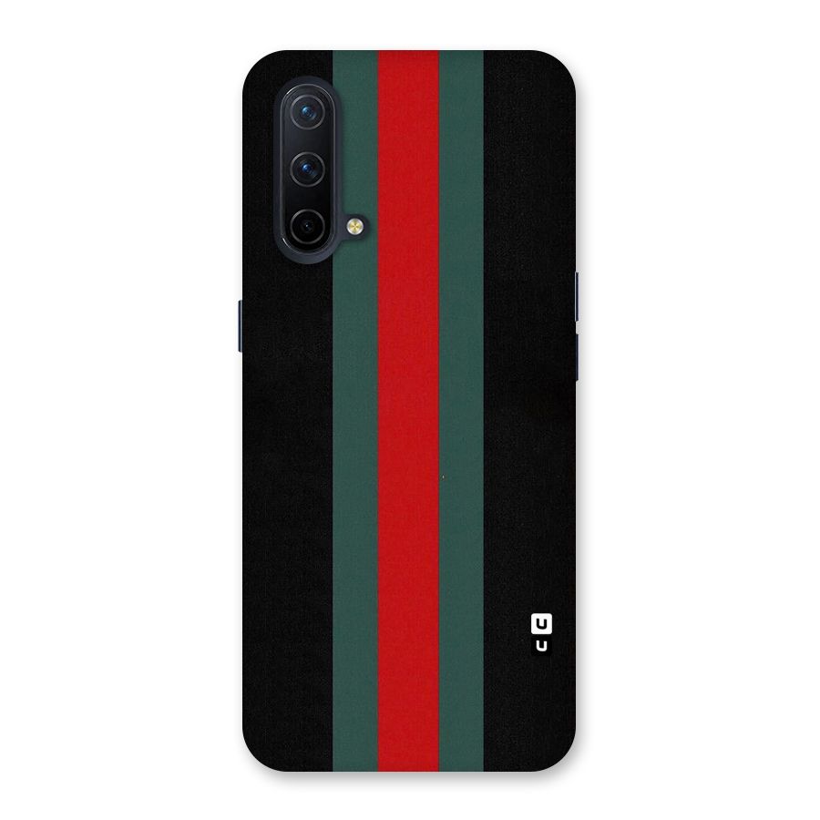 Basic Colored Stripes Back Case for OnePlus Nord CE 5G