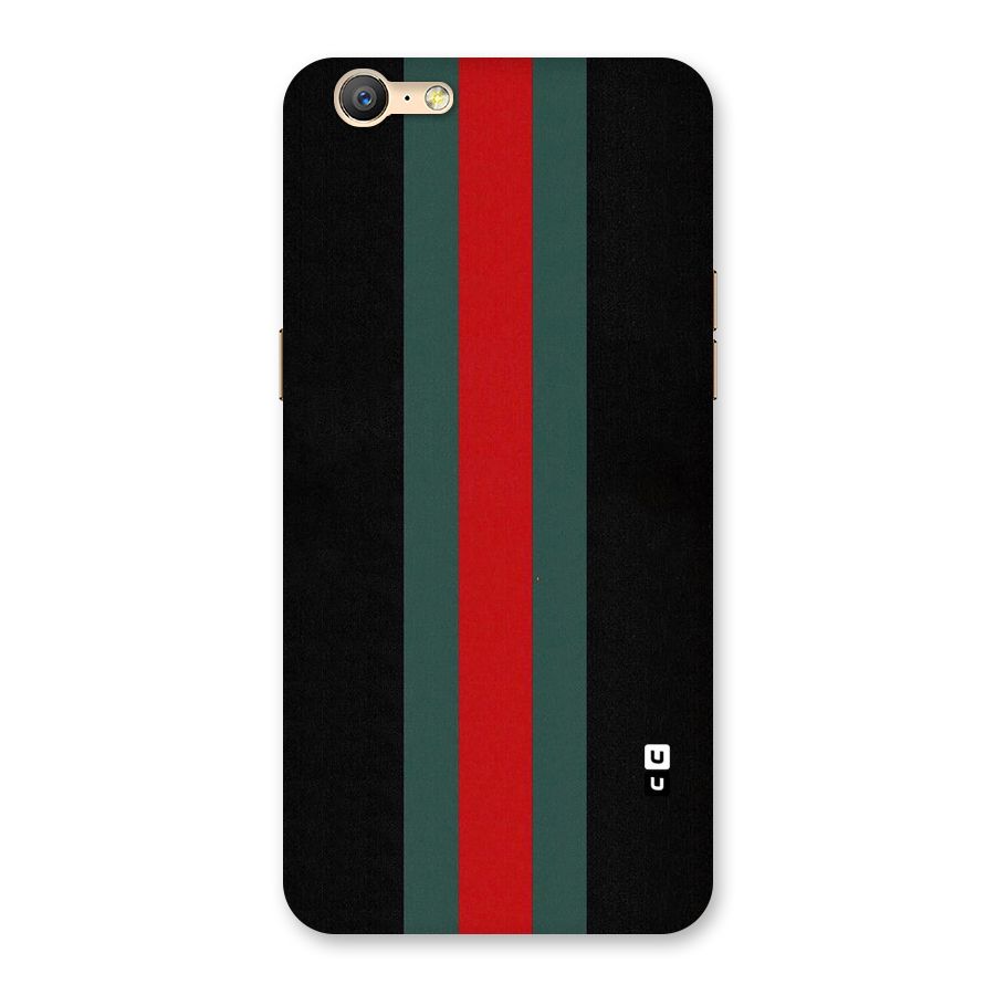 Basic Colored Stripes Back Case for Oppo A57