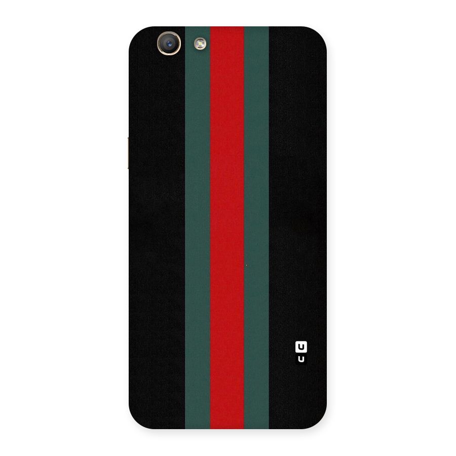 Basic Colored Stripes Back Case for Oppo A59