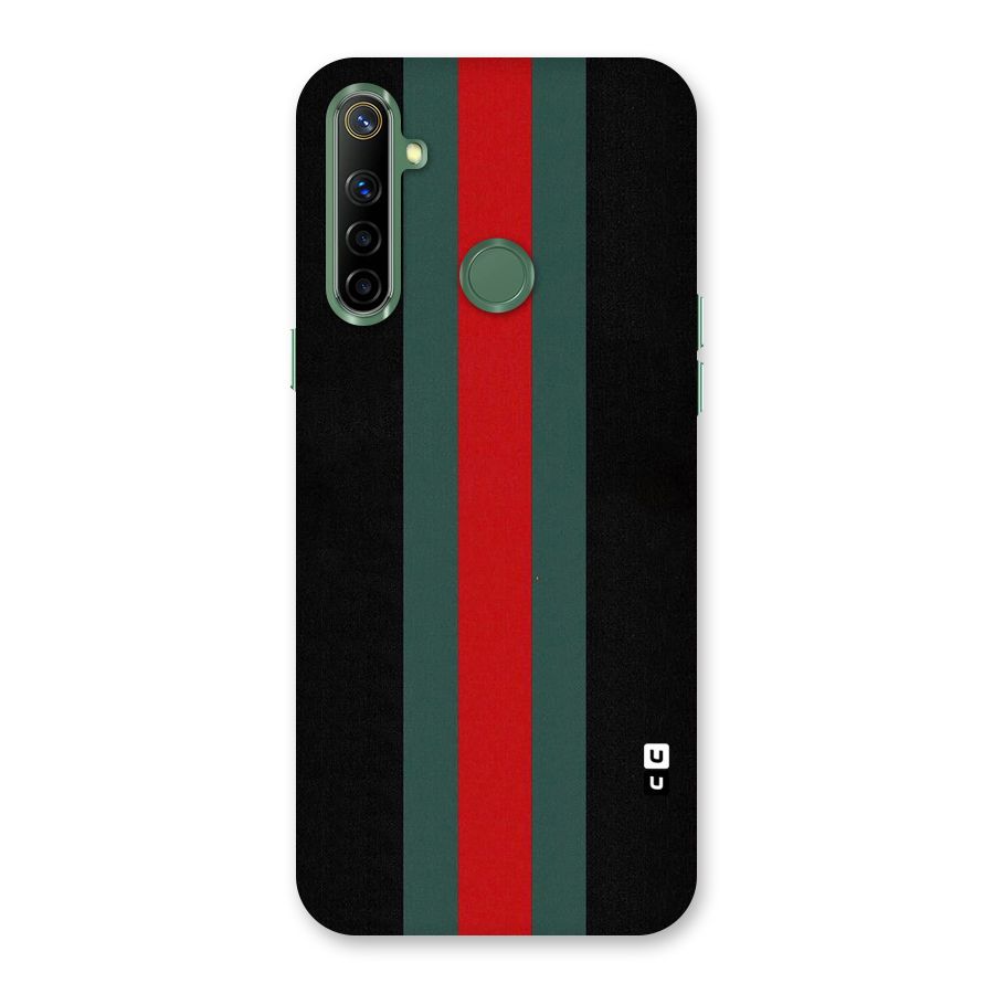 Basic Colored Stripes Back Case for Realme Narzo 10