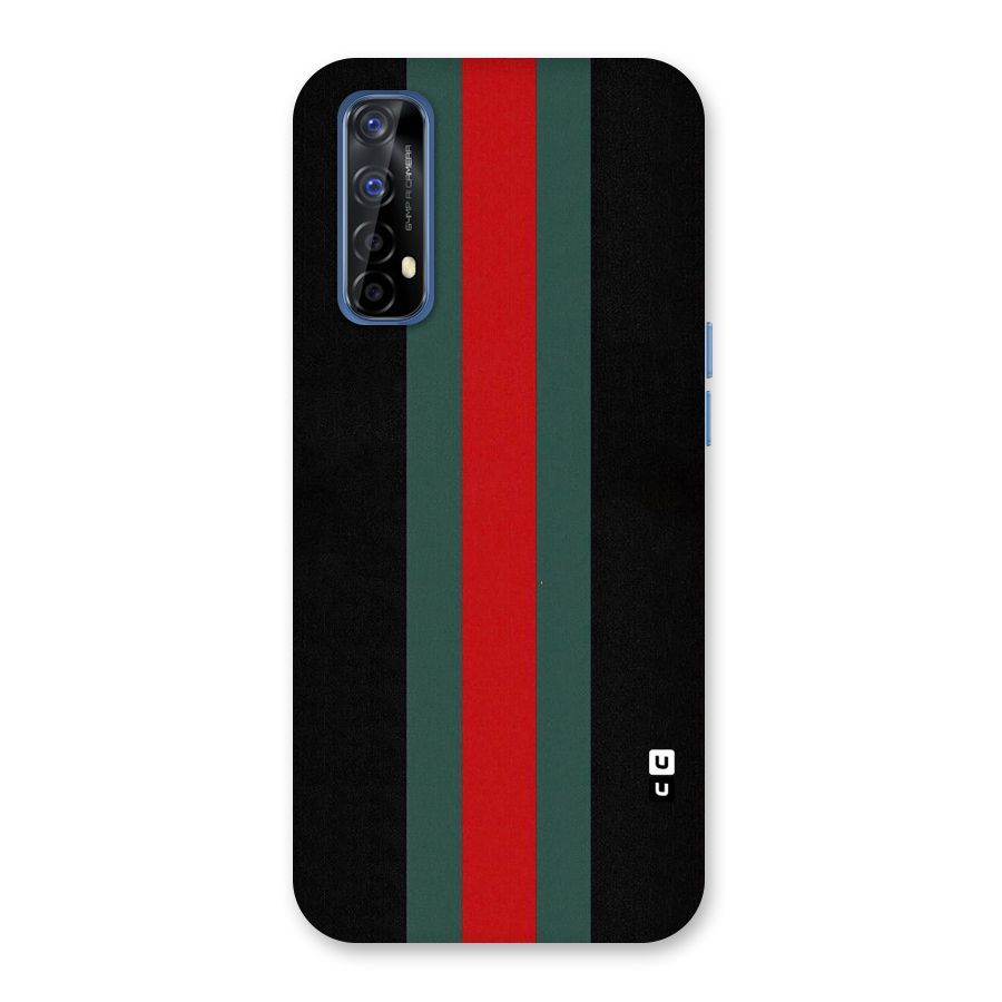 Basic Colored Stripes Back Case for Realme Narzo 20 Pro