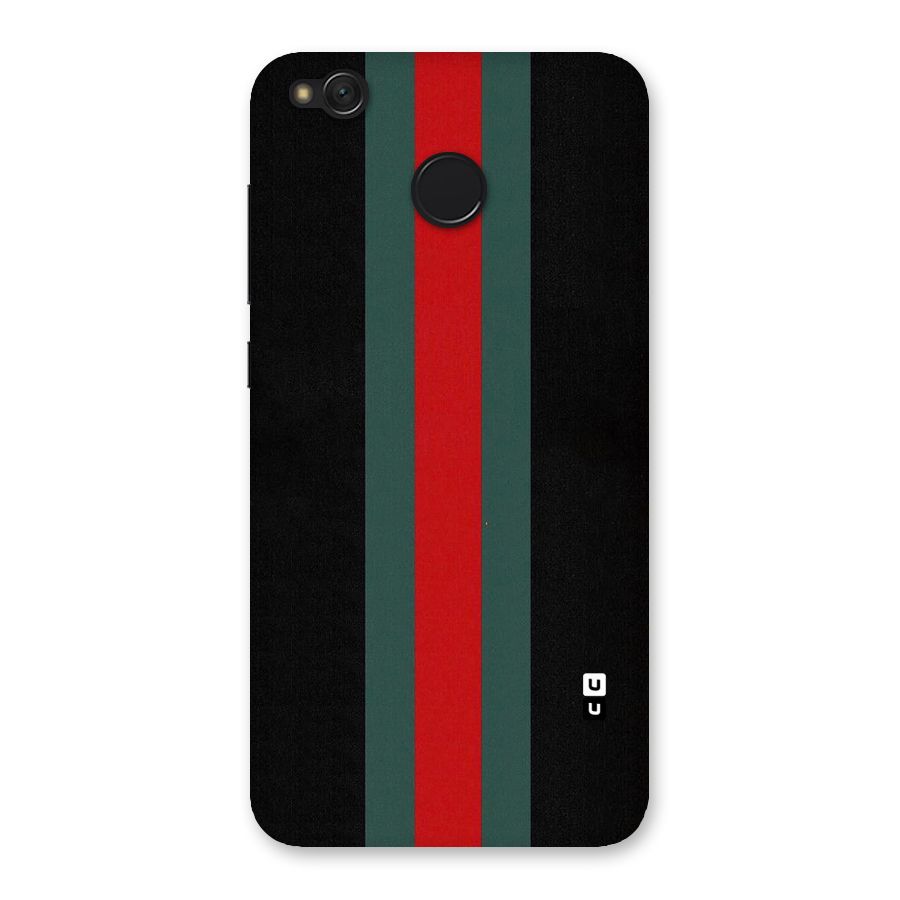 Basic Colored Stripes Back Case for Redmi 4