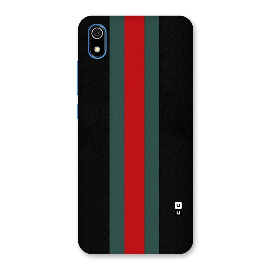 Basic Colored Stripes Back Case for Redmi 7A