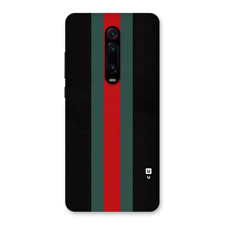 Basic Colored Stripes Back Case for Redmi K20 Pro