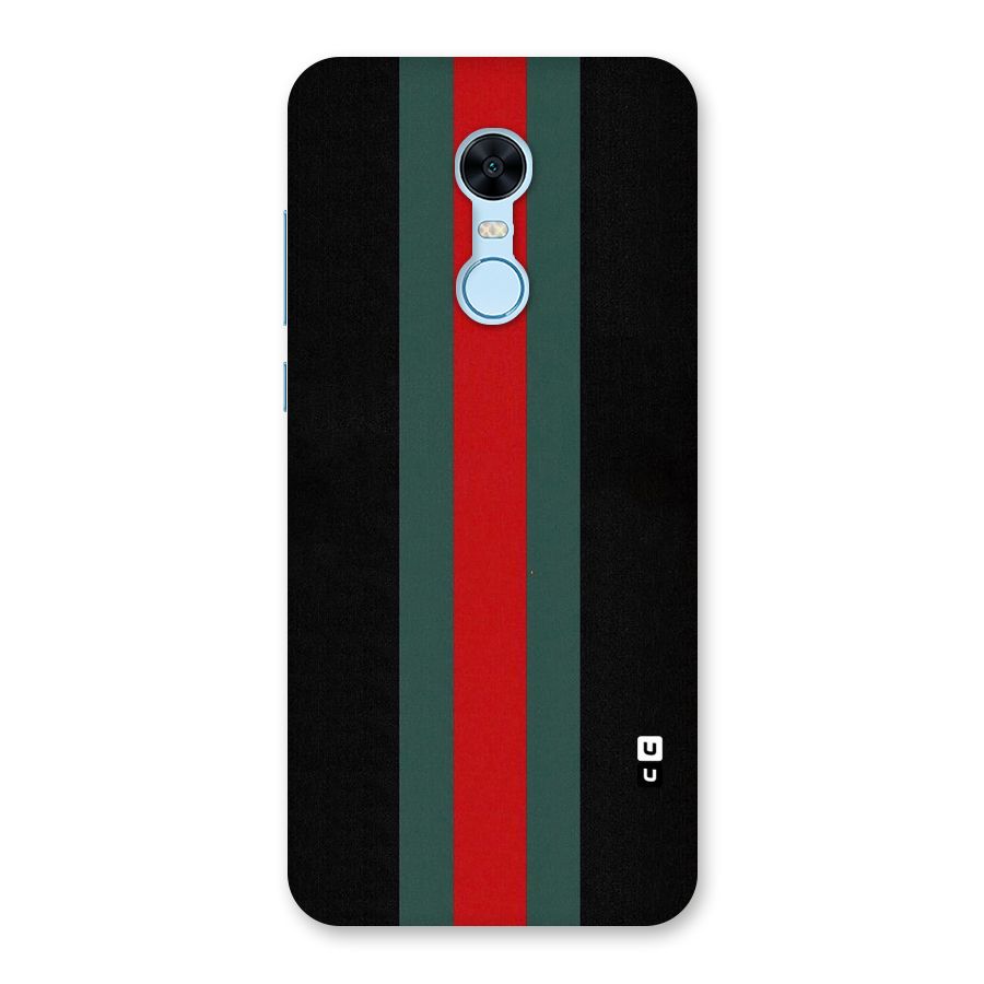 Basic Colored Stripes Back Case for Redmi Note 5