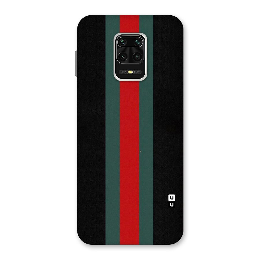 Basic Colored Stripes Back Case for Redmi Note 9 Pro Max