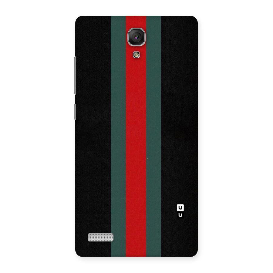 Basic Colored Stripes Back Case for Redmi Note Prime