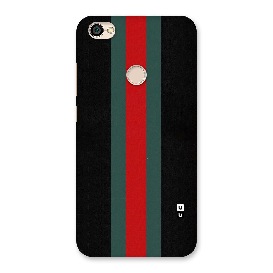 Basic Colored Stripes Back Case for Redmi Y1 2017