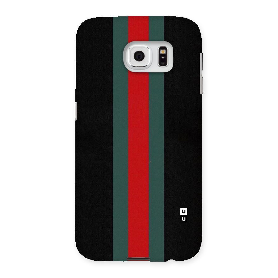 Basic Colored Stripes Back Case for Samsung Galaxy S6