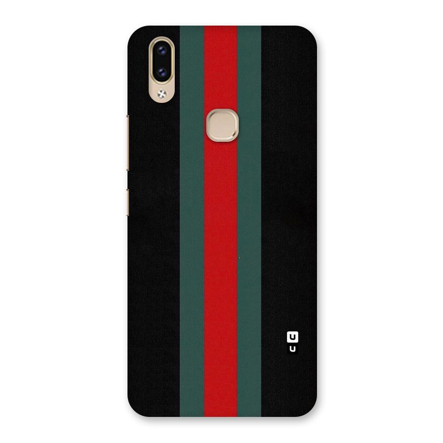 Basic Colored Stripes Back Case for Vivo V9
