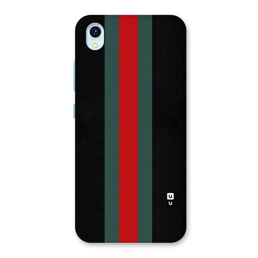 Basic Colored Stripes Back Case for Vivo Y1s
