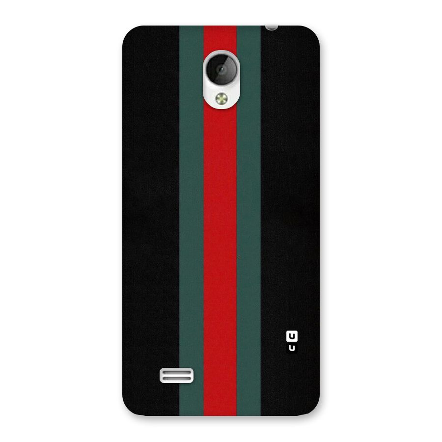 Basic Colored Stripes Back Case for Vivo Y21