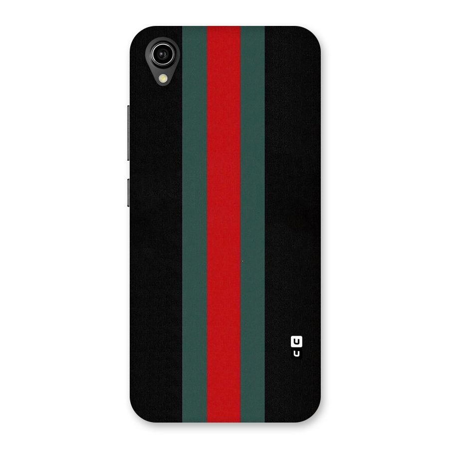 Basic Colored Stripes Back Case for Vivo Y90