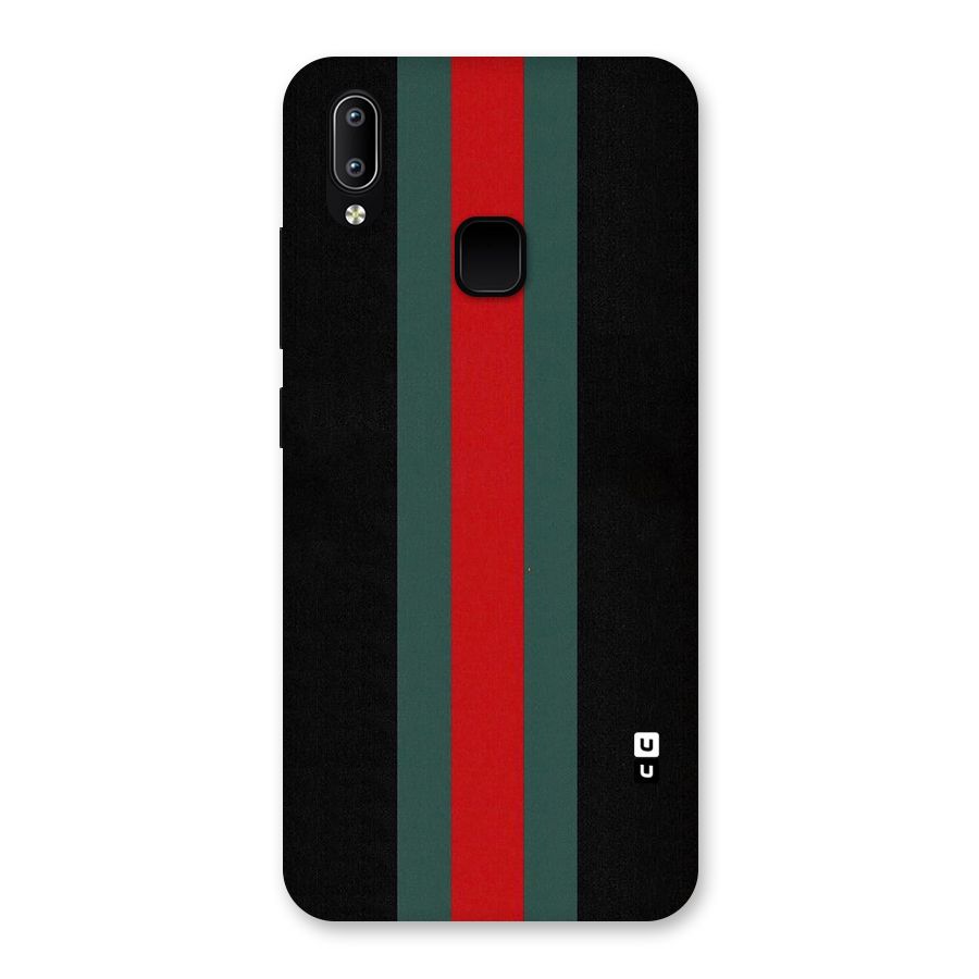 Basic Colored Stripes Back Case for Vivo Y95