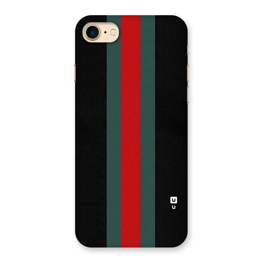 Basic Colored Stripes Back Case for iPhone 7