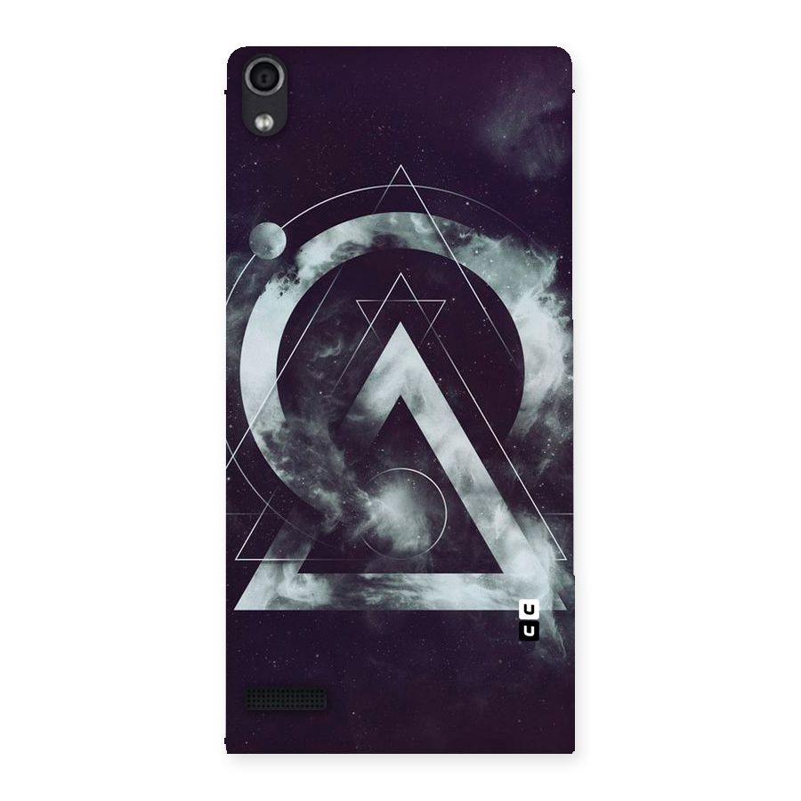 Basic Galaxy Shape Back Case for Ascend P6