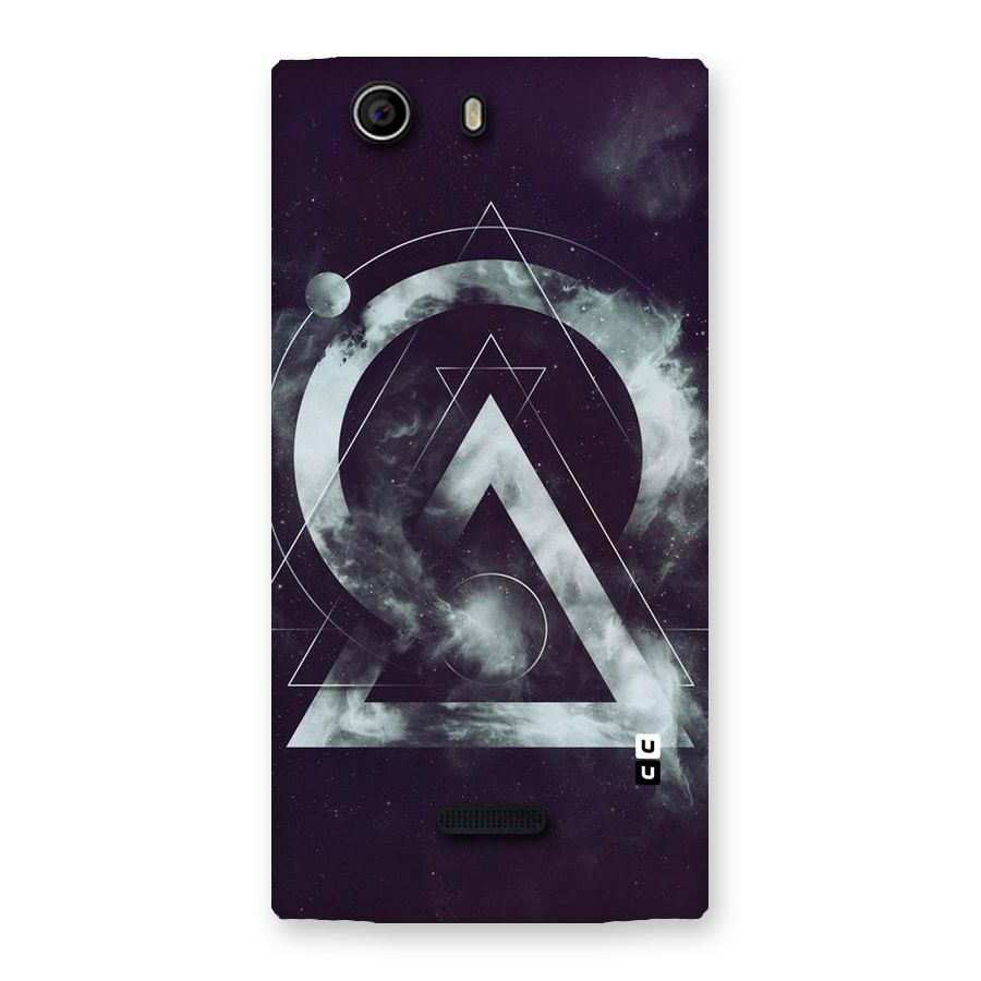 Basic Galaxy Shape Back Case for Canvas Nitro 2 E311