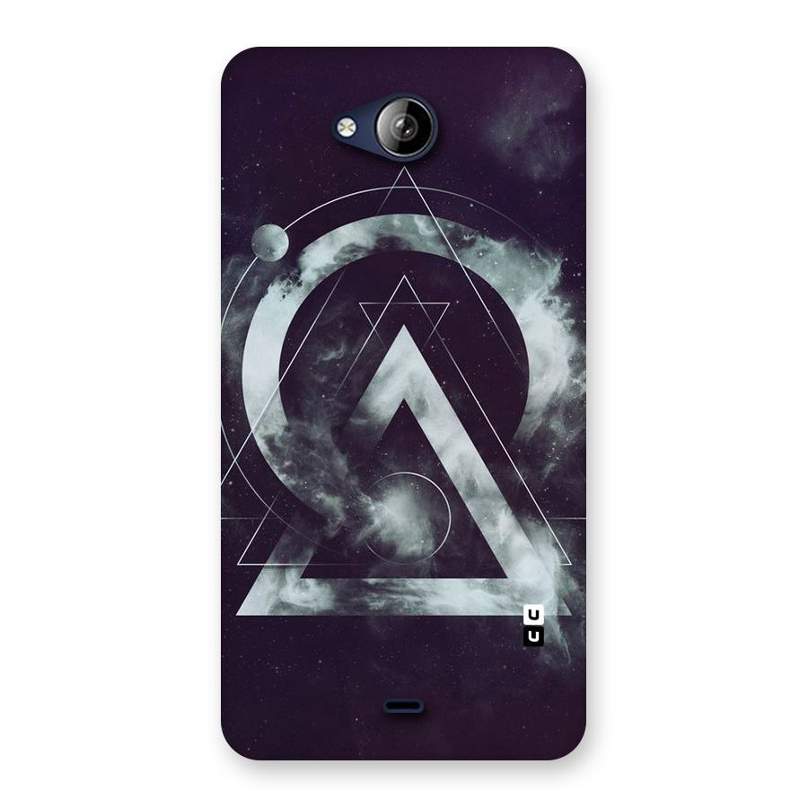 Basic Galaxy Shape Back Case for Canvas Play Q355