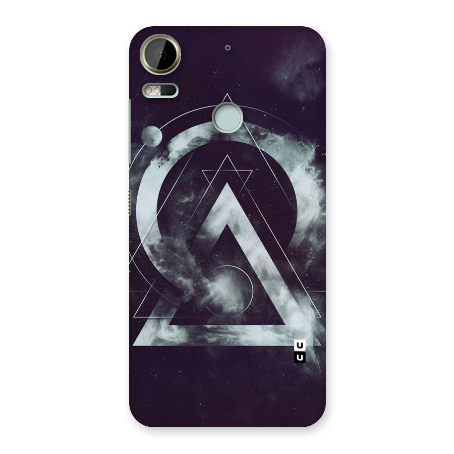 Basic Galaxy Shape Back Case for Desire 10 Pro