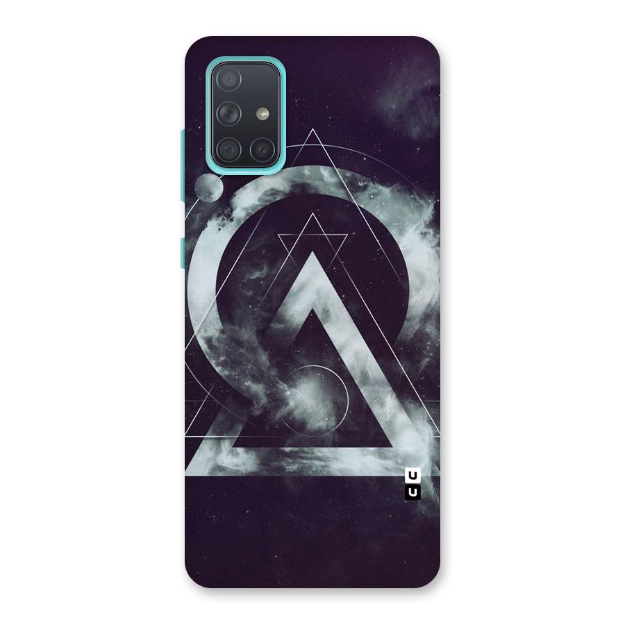 Basic Galaxy Shape Back Case for Galaxy A71