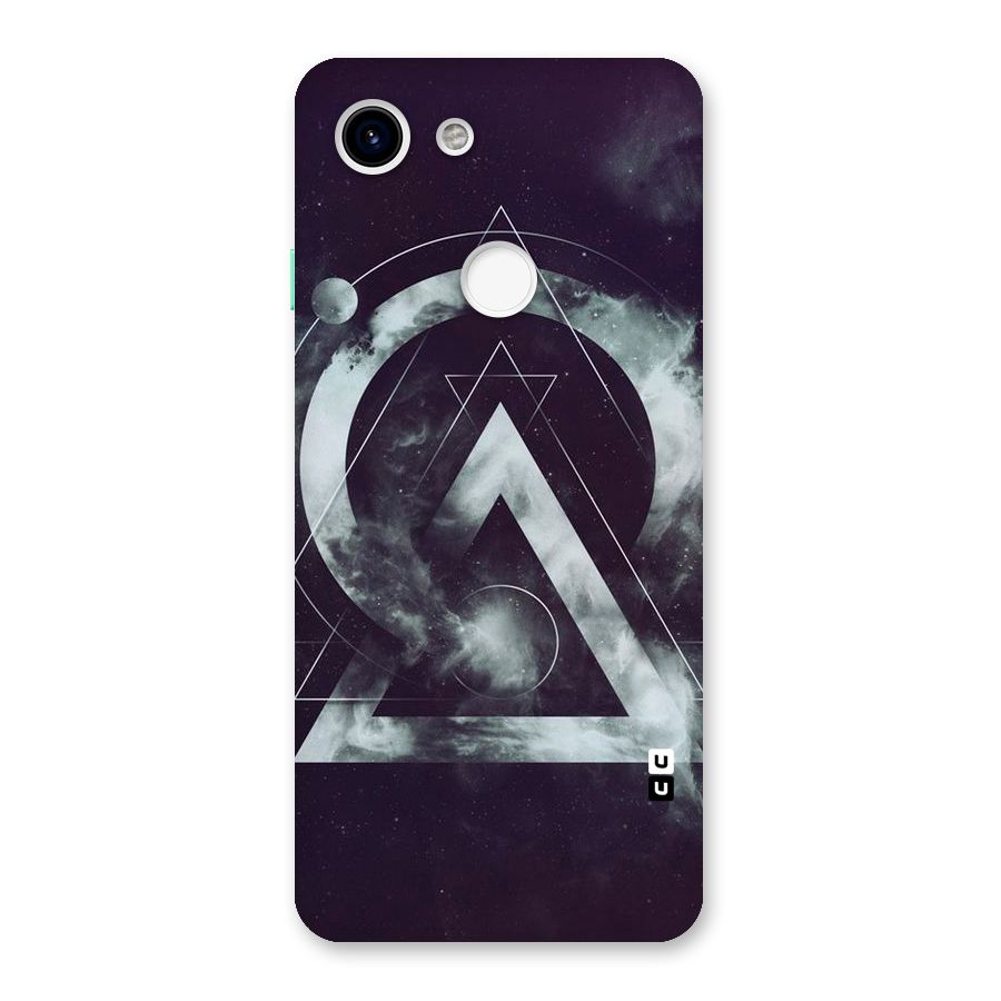 Basic Galaxy Shape Back Case for Google Pixel 3