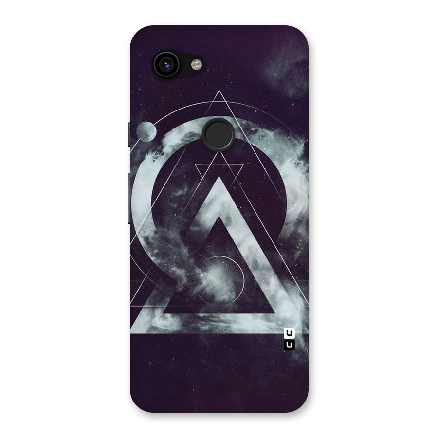 Basic Galaxy Shape Back Case for Google Pixel 3a