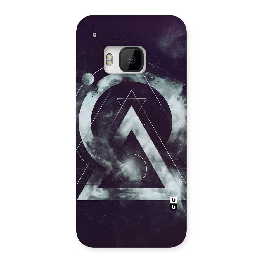 Basic Galaxy Shape Back Case for HTC One M9