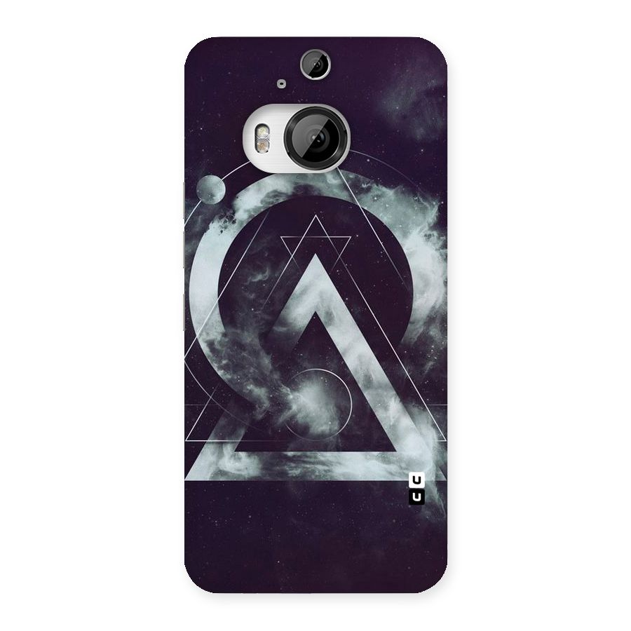 Basic Galaxy Shape Back Case for HTC One M9 Plus
