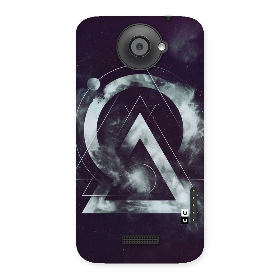 Basic Galaxy Shape Back Case for HTC One X