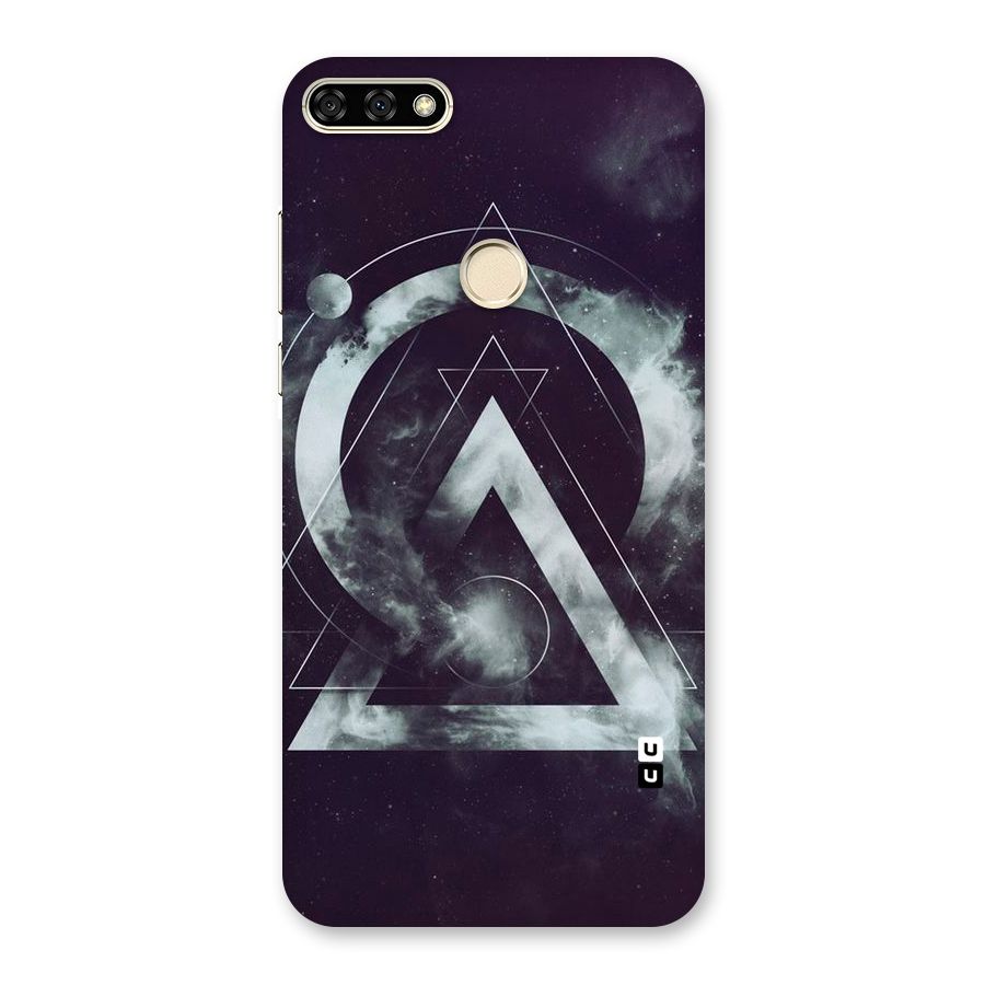 Basic Galaxy Shape Back Case for Honor 7A