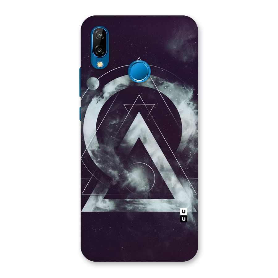 Basic Galaxy Shape Back Case for Huawei P20 Lite