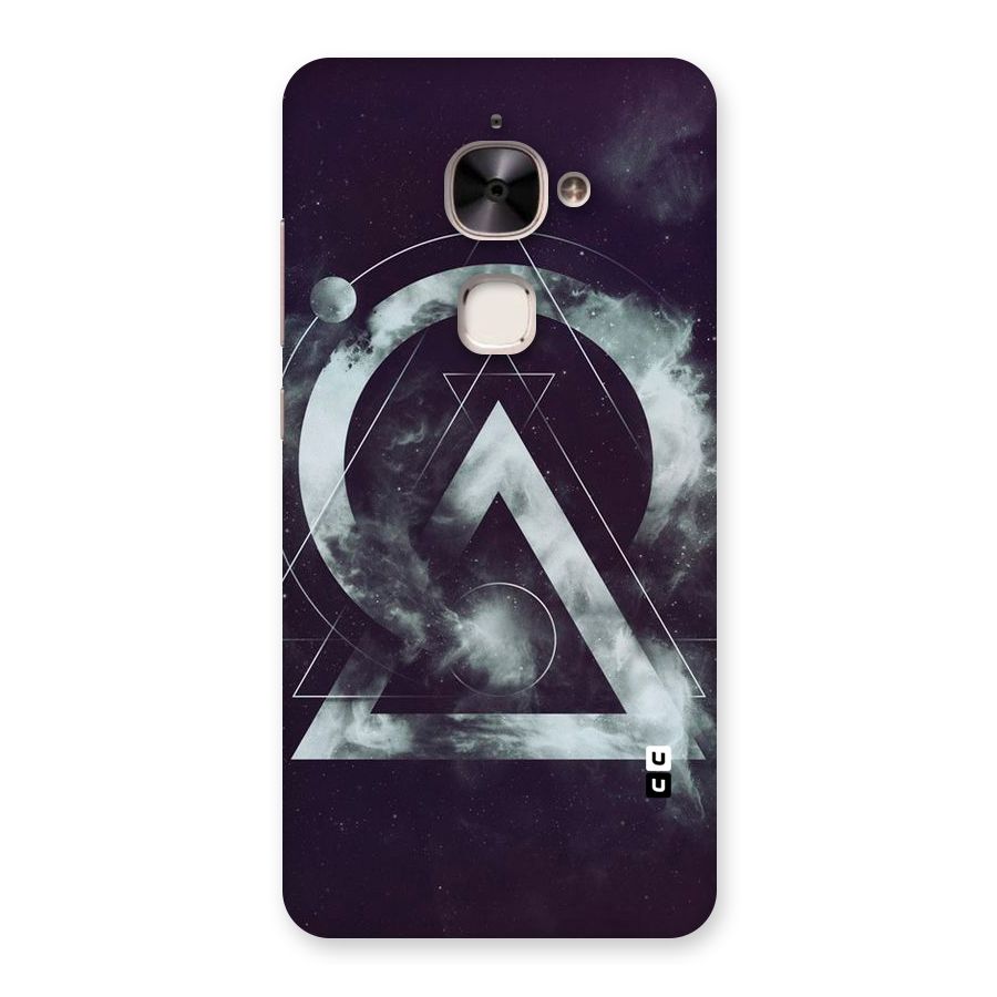 Basic Galaxy Shape Back Case for Le 2