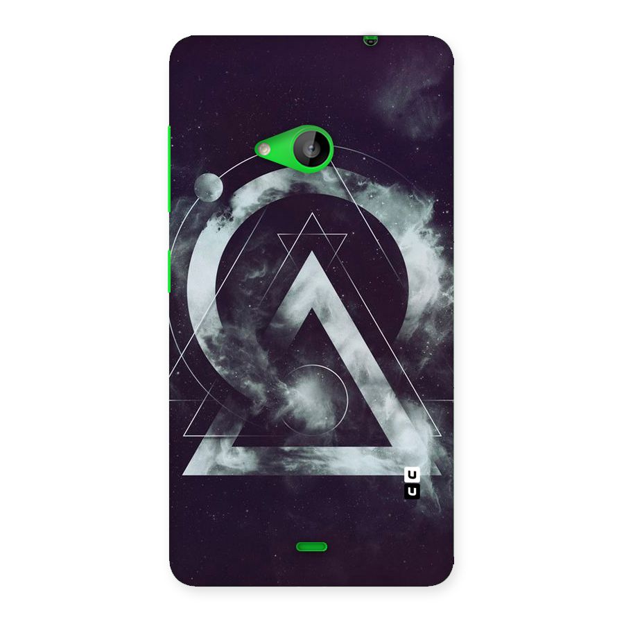 Basic Galaxy Shape Back Case for Lumia 535