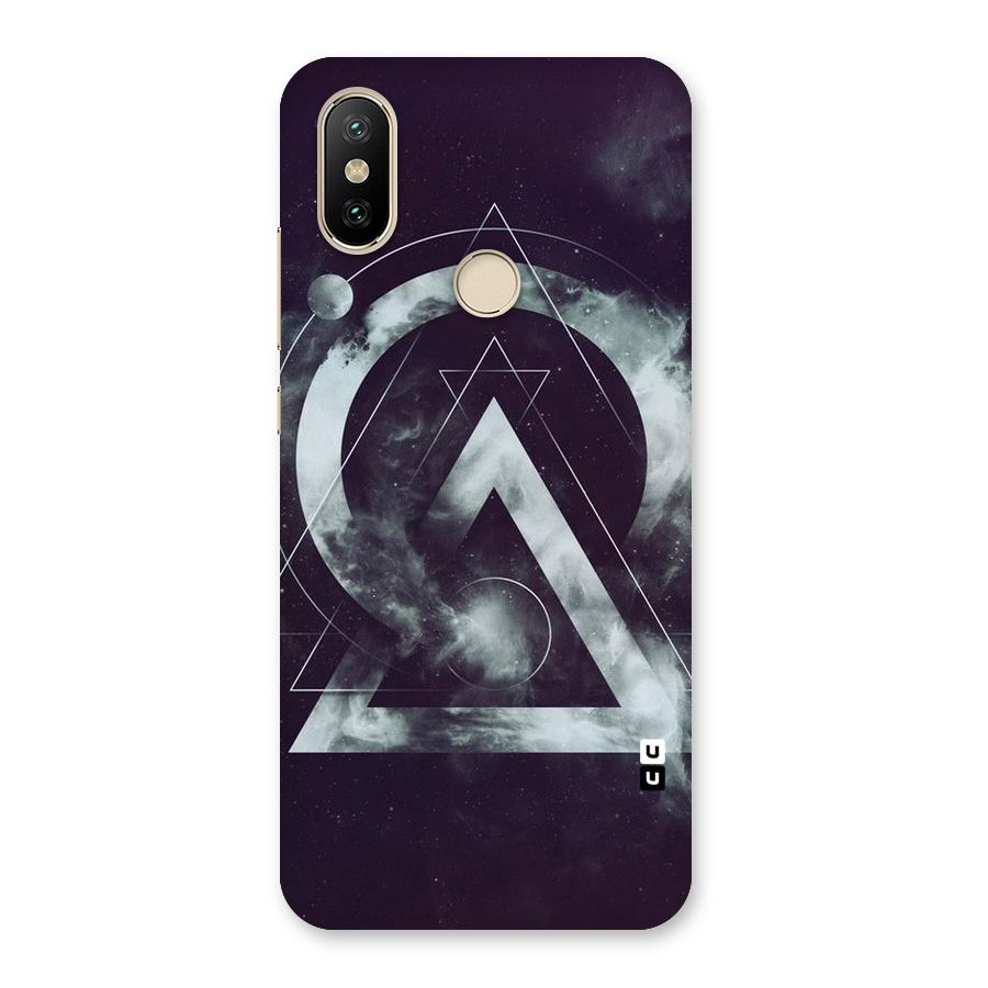 Basic Galaxy Shape Back Case for Mi A2