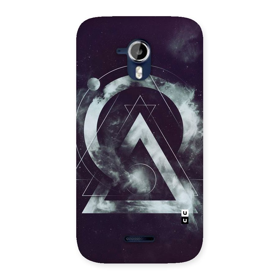 Basic Galaxy Shape Back Case for Micromax Canvas Magnus A117