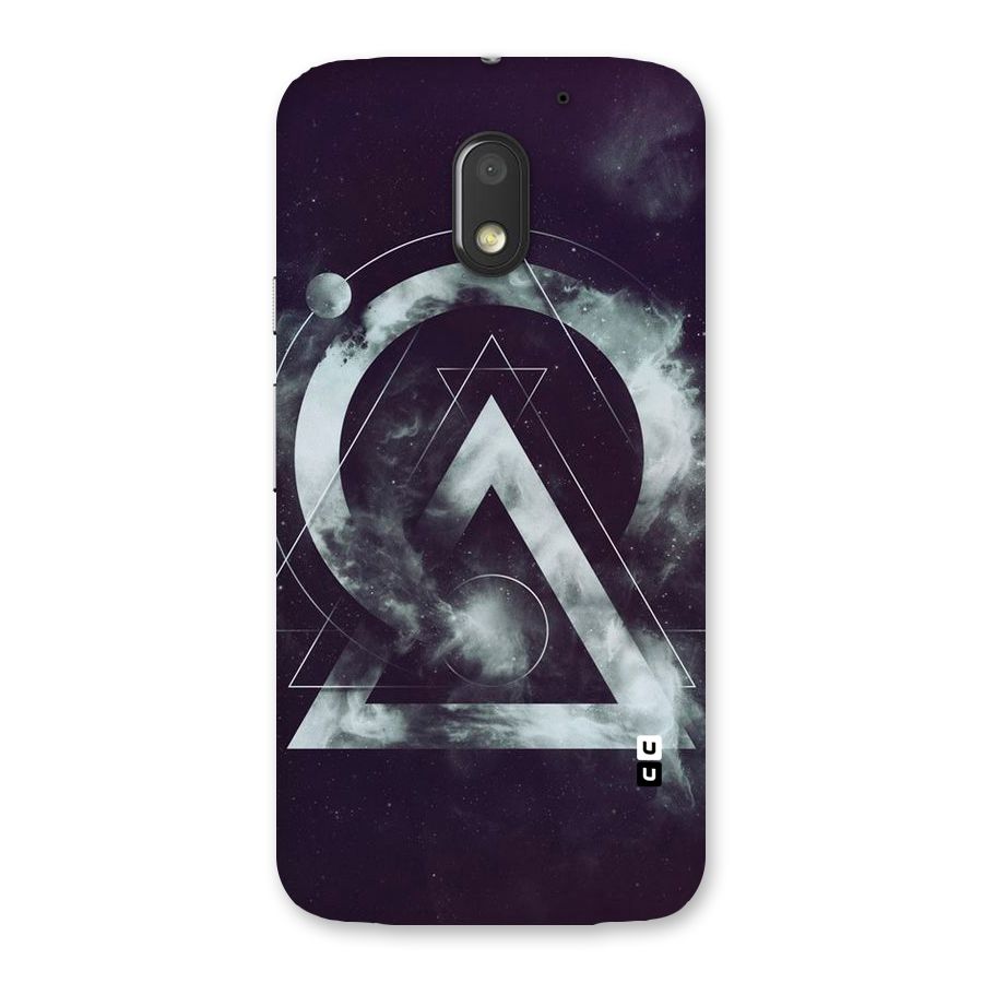 Basic Galaxy Shape Back Case for Moto E3 Power