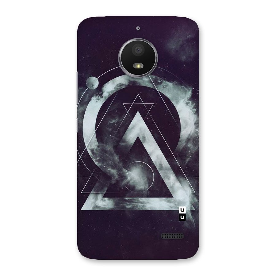 Basic Galaxy Shape Back Case for Moto E4