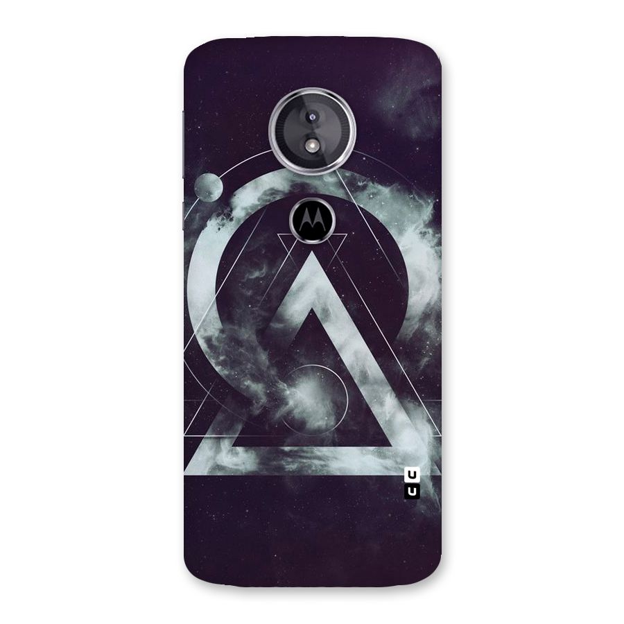 Basic Galaxy Shape Back Case for Moto E5