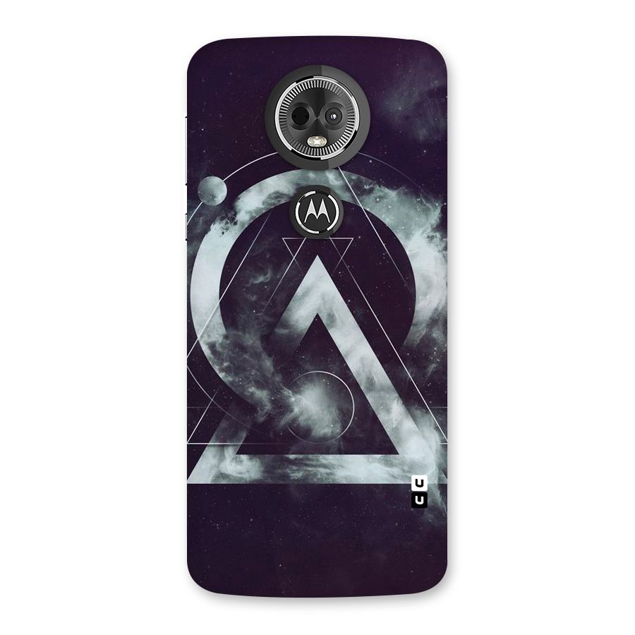 Basic Galaxy Shape Back Case for Moto E5 Plus