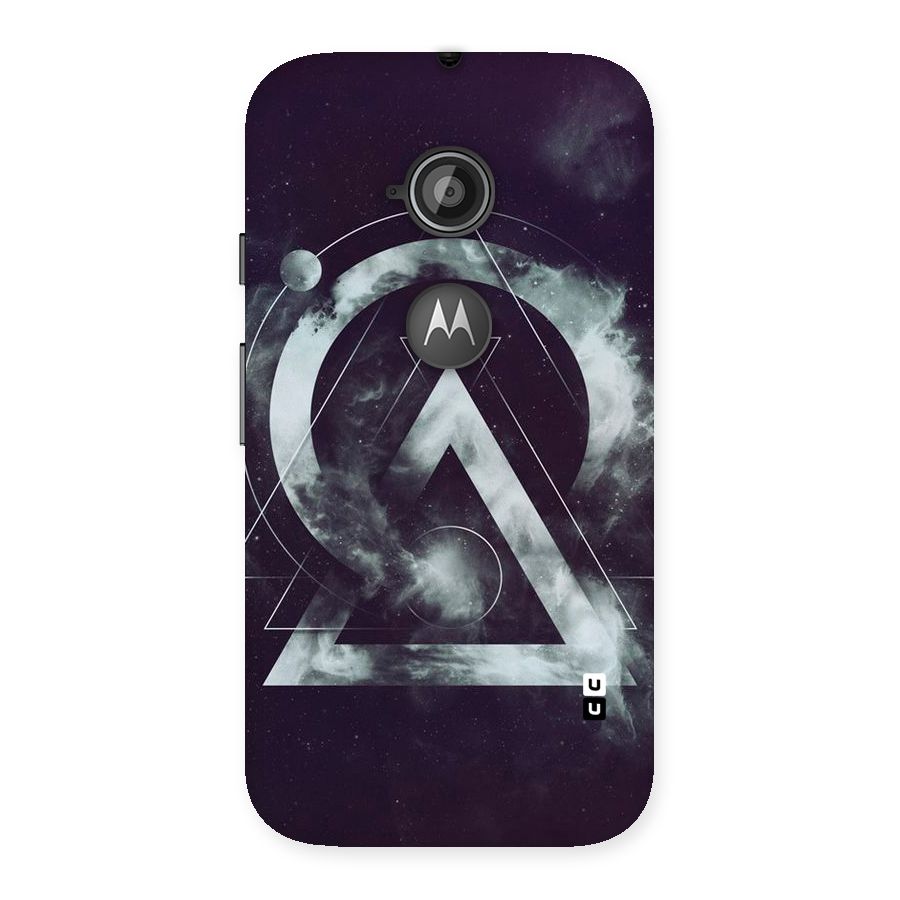 Basic Galaxy Shape Back Case for Moto E 2nd Gen