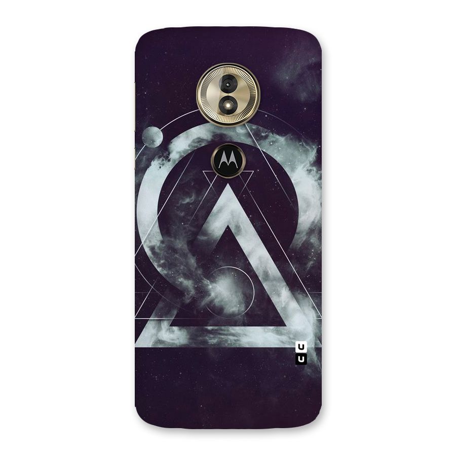 Basic Galaxy Shape Back Case for Moto G6 Play