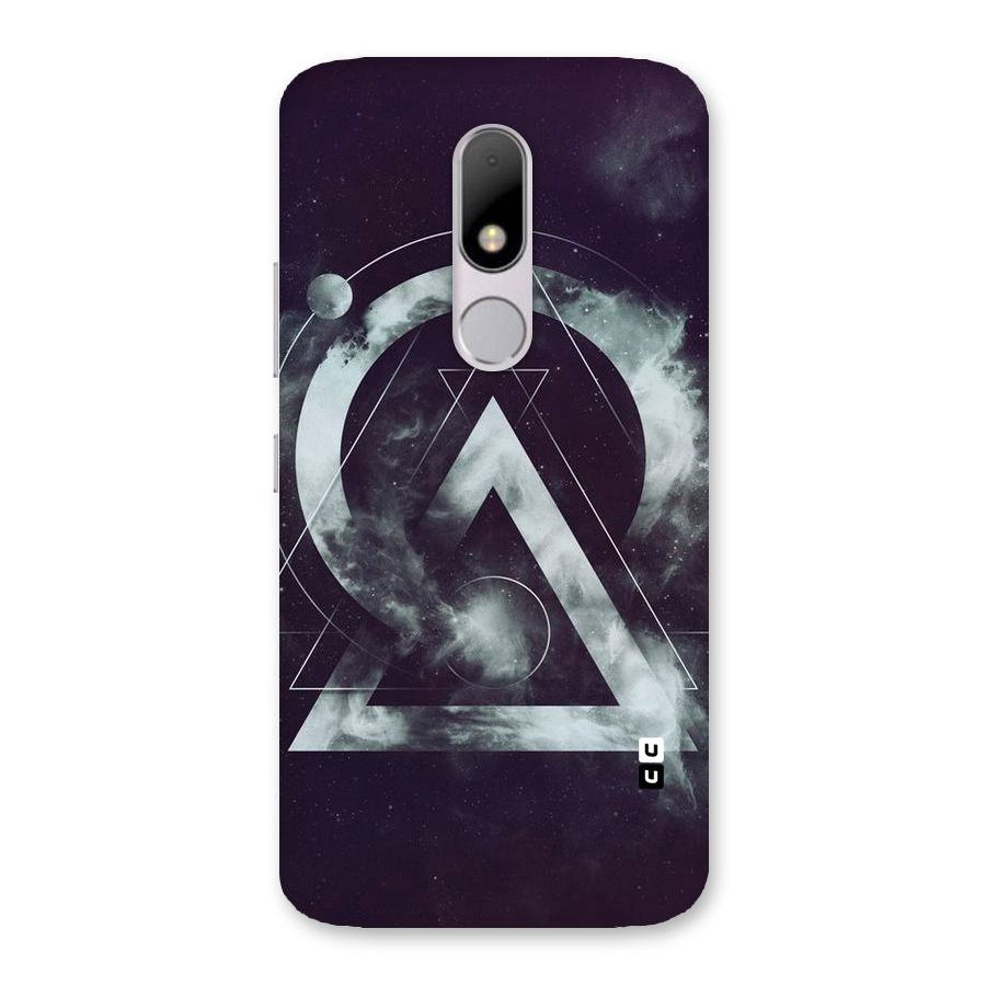 Basic Galaxy Shape Back Case for Moto M
