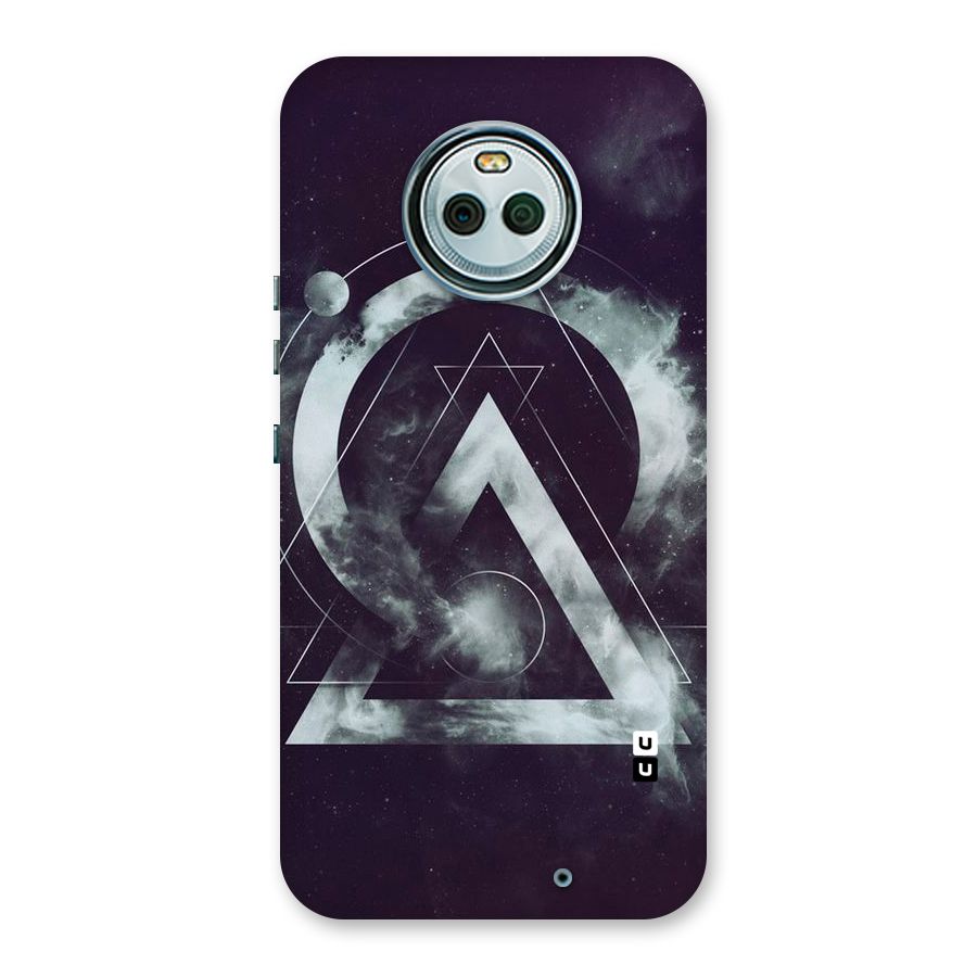 Basic Galaxy Shape Back Case for Moto X4
