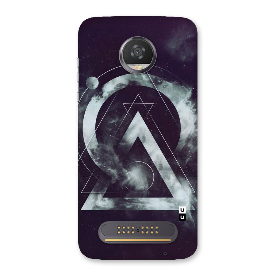 Basic Galaxy Shape Back Case for Moto Z2 Play