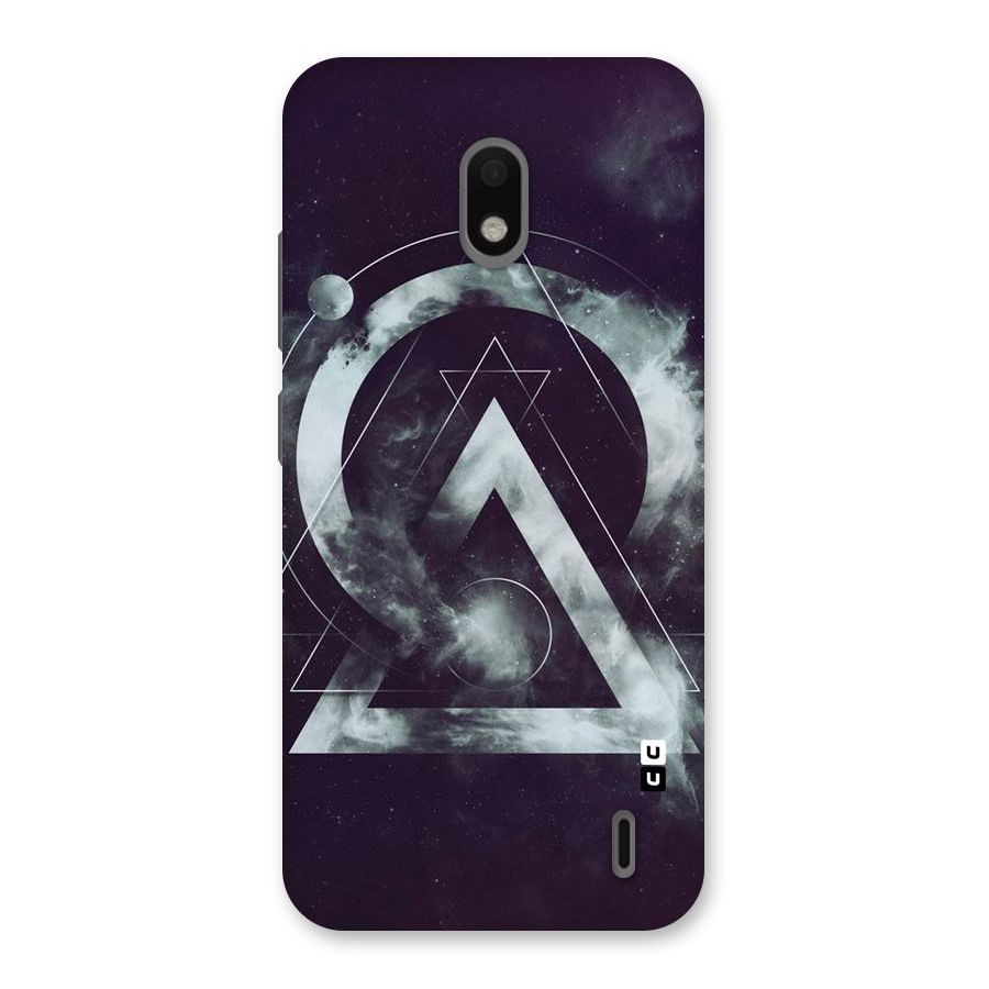 Basic Galaxy Shape Back Case for Nokia 2.2