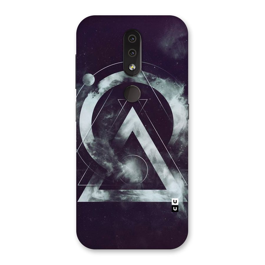 Basic Galaxy Shape Back Case for Nokia 4.2
